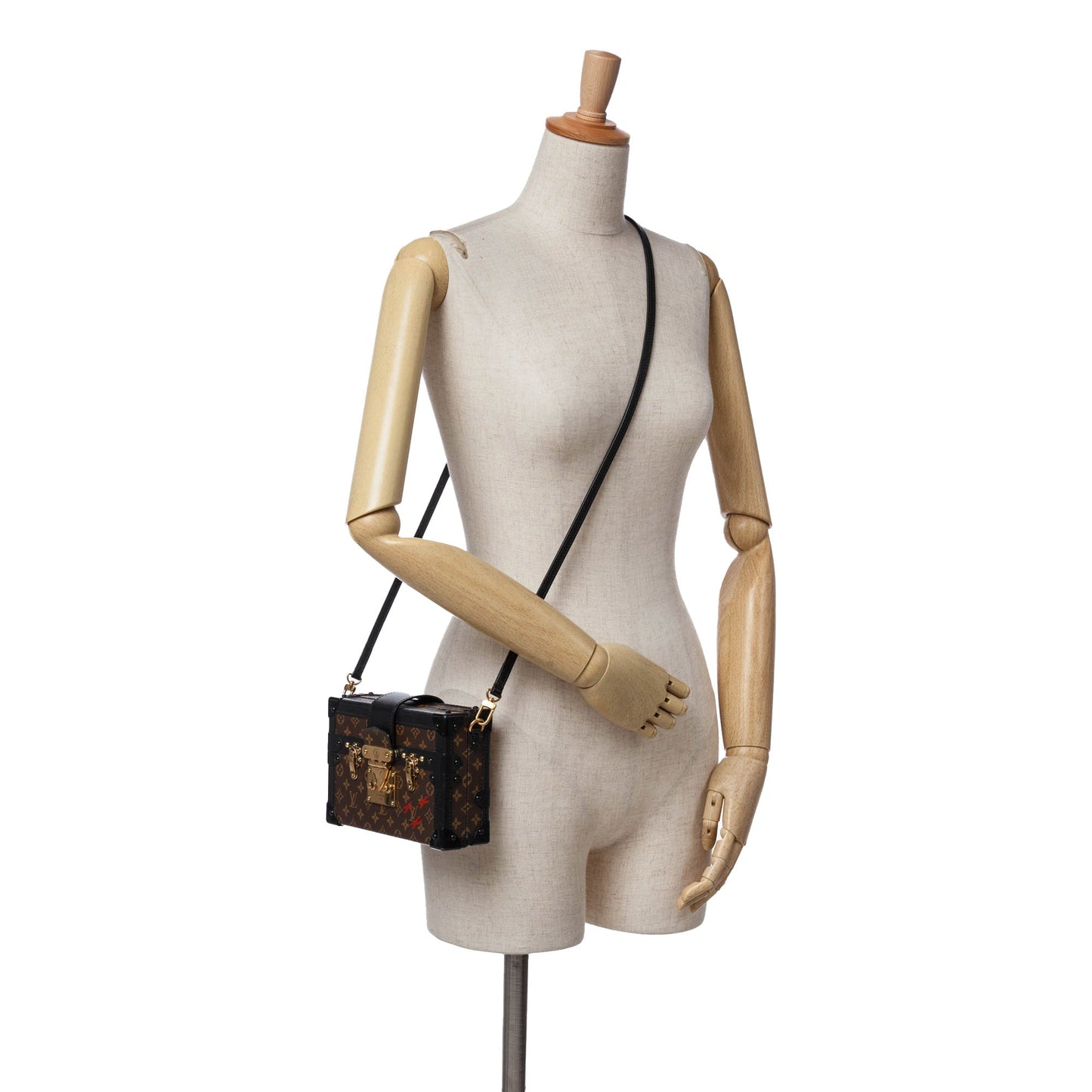 Louis Vuitton Monogram Petite Malle Brown