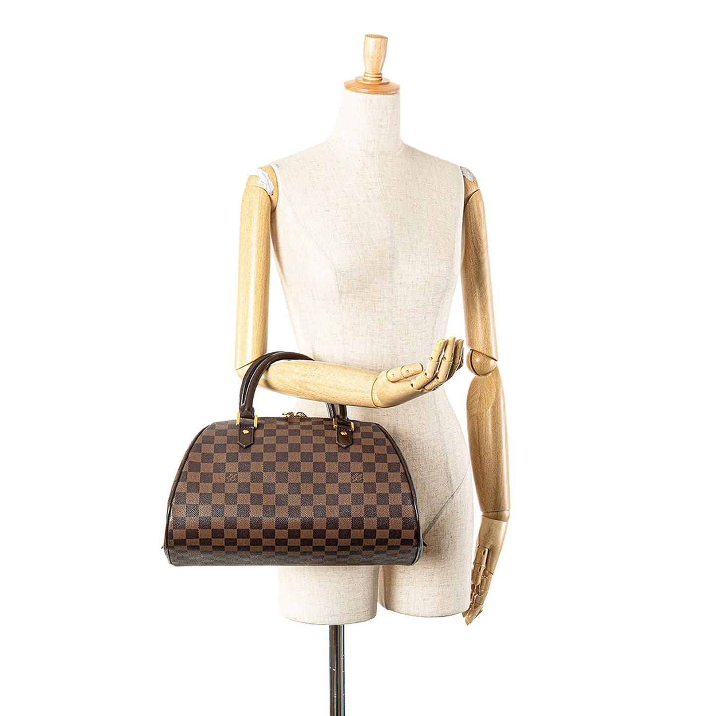 Louis Vuitton Damier Ebene Ribera MM Brown