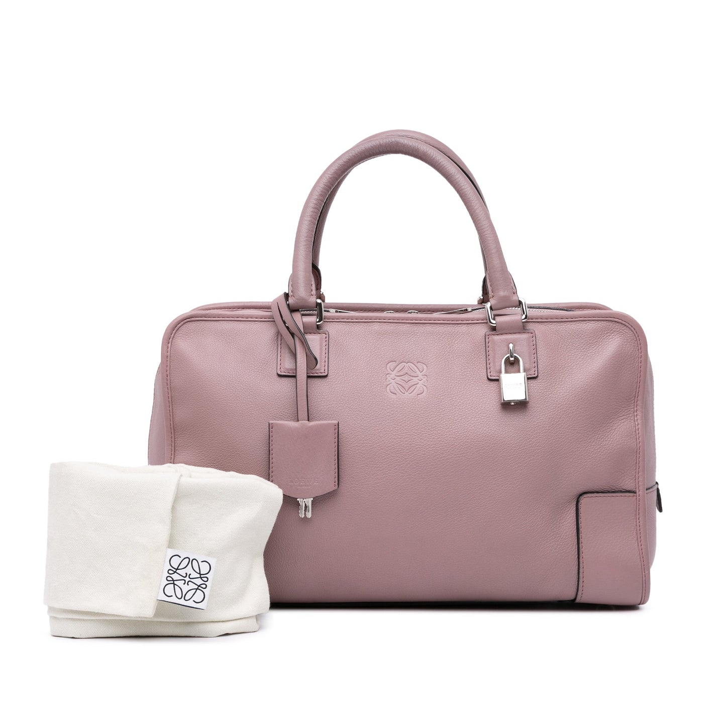 LOEWE Leather Amazona 36 Pink