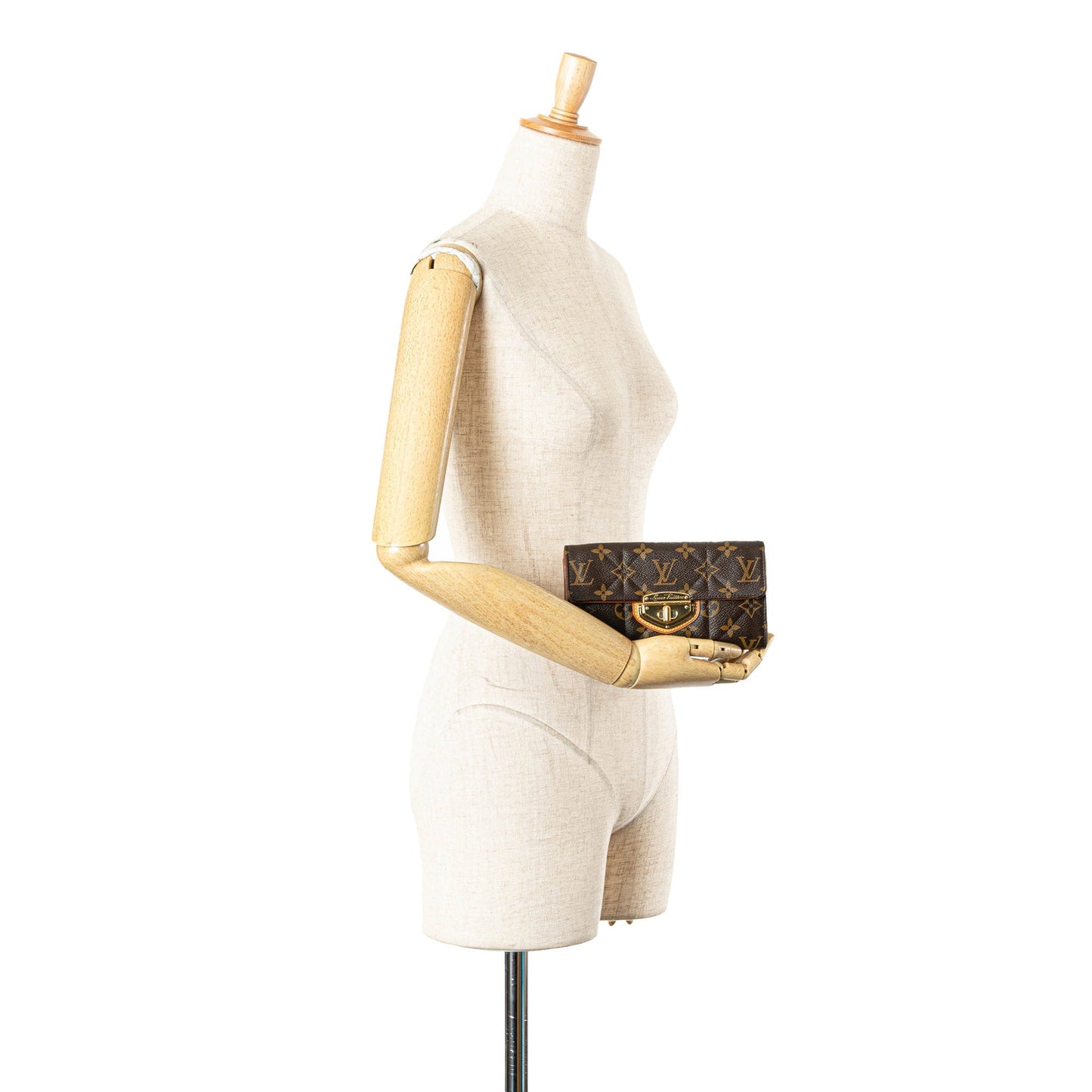Louis Vuitton Monogram Etoile Sarah Wallet Brown