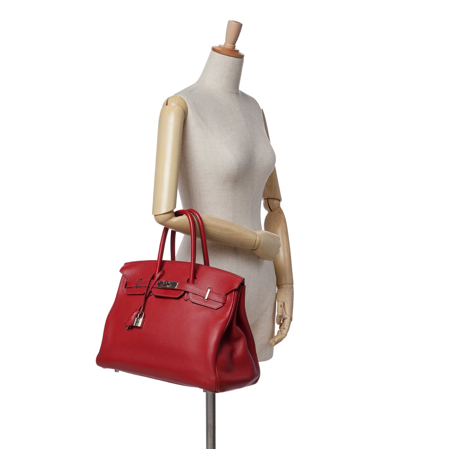Hermès Togo Birkin Retourne 35 Red