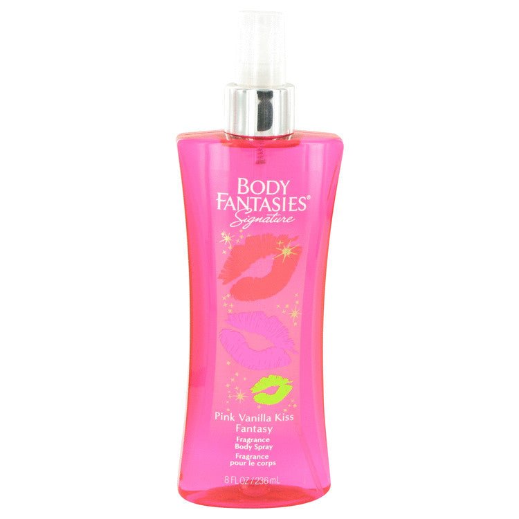 Body Fantasies Signature Pink Vanilla Kiss Fantasy by Parfums De Coeur For Women