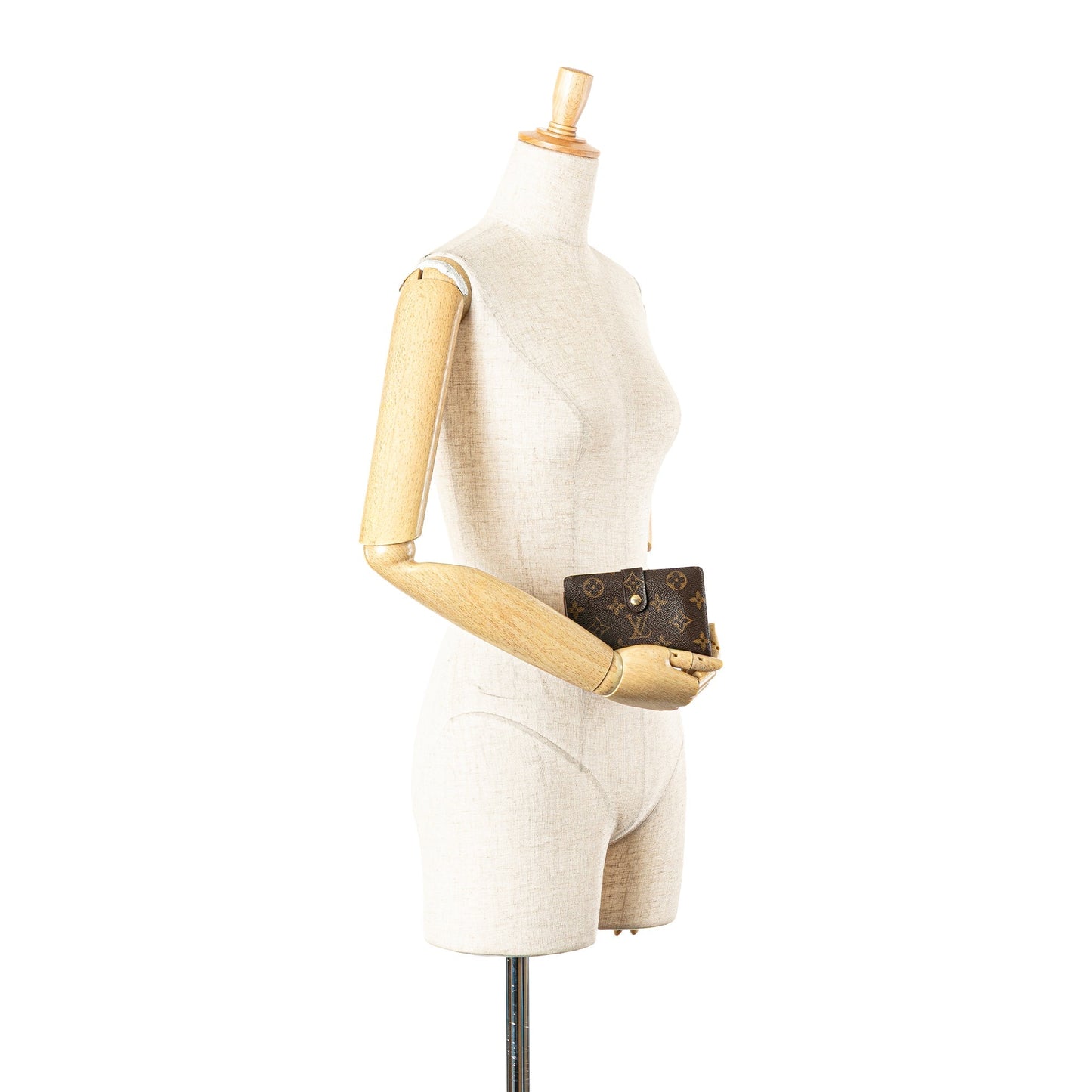 Louis Vuitton Monogram Porte Monnaie Billets Viennois Brown