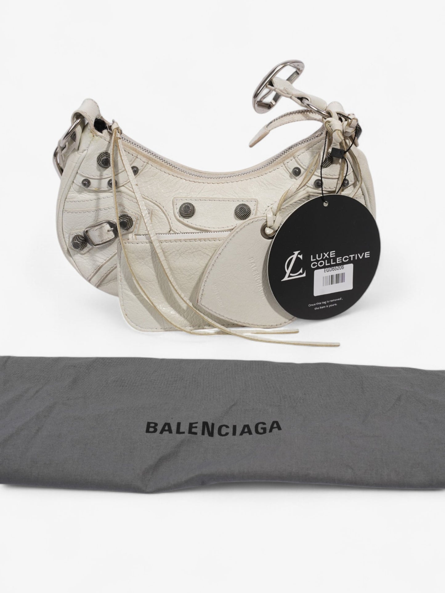 Balenciaga Le Cagole White Leather XS