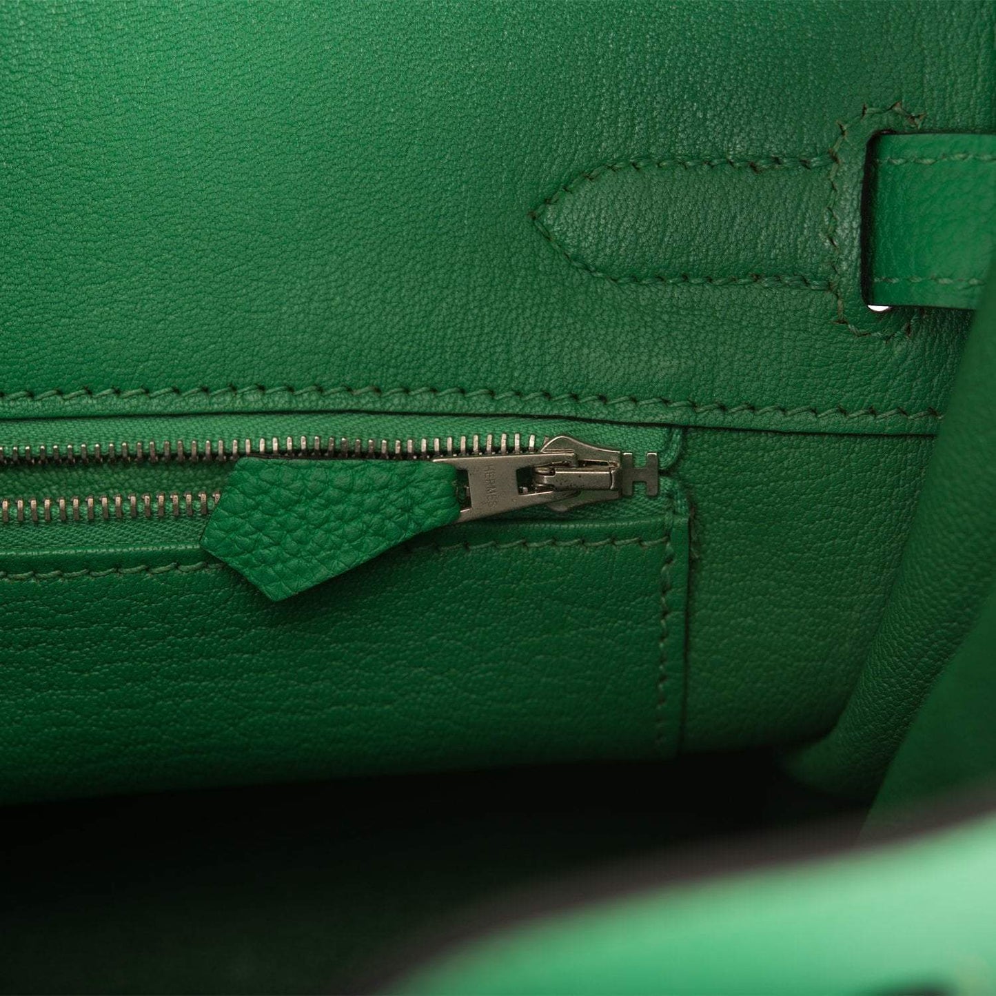 Hermes Birkin 30cm Bambou Togo Palladium Hardware
