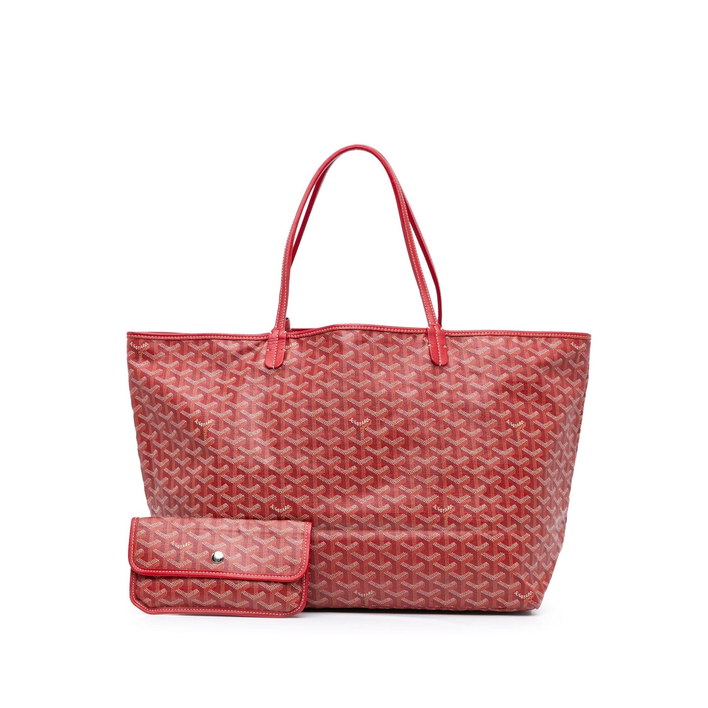 Goyard Goyardine Saint Louis GM Red