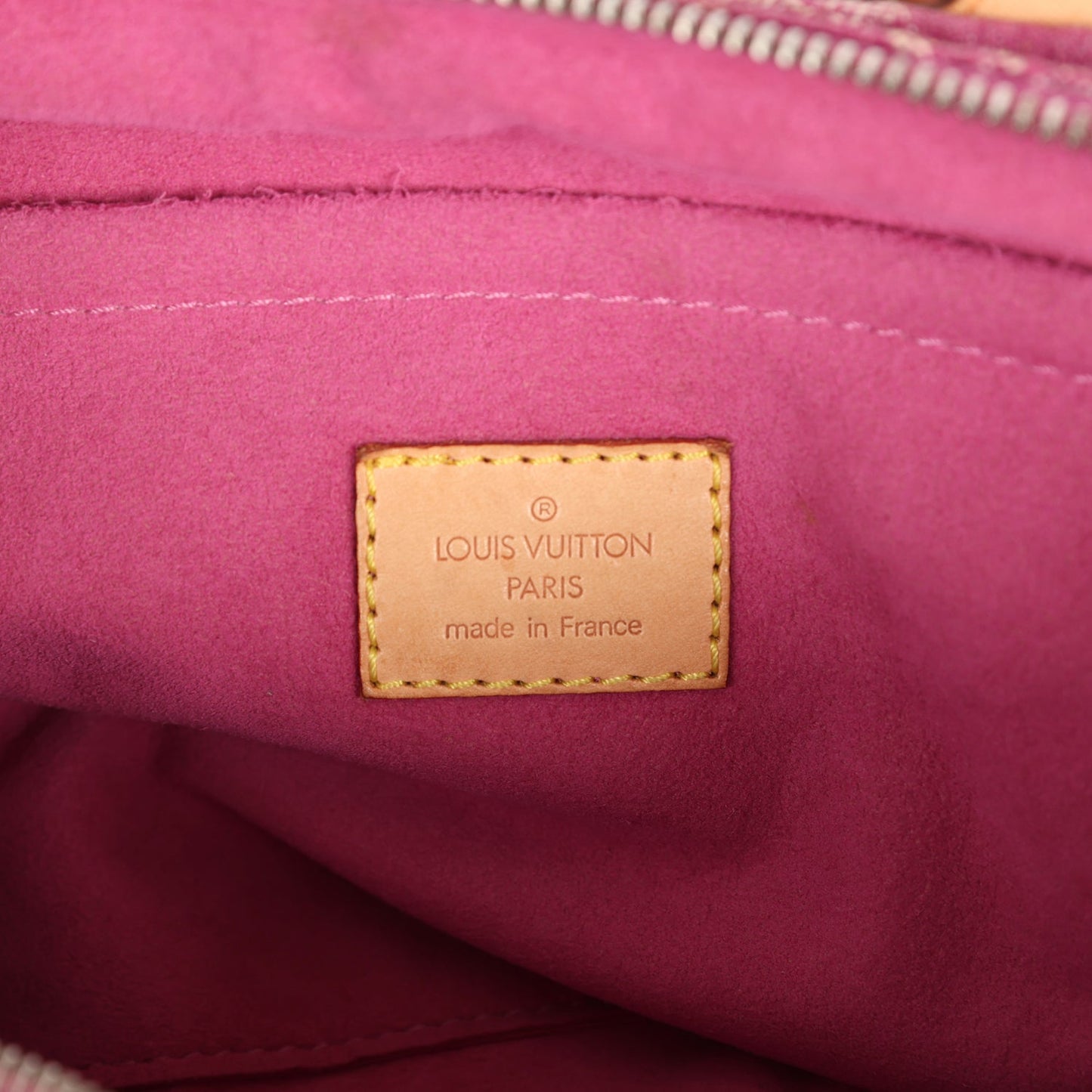 Louis Vuitton Neo Speedy Pink Denim Monogram Gold Hardware