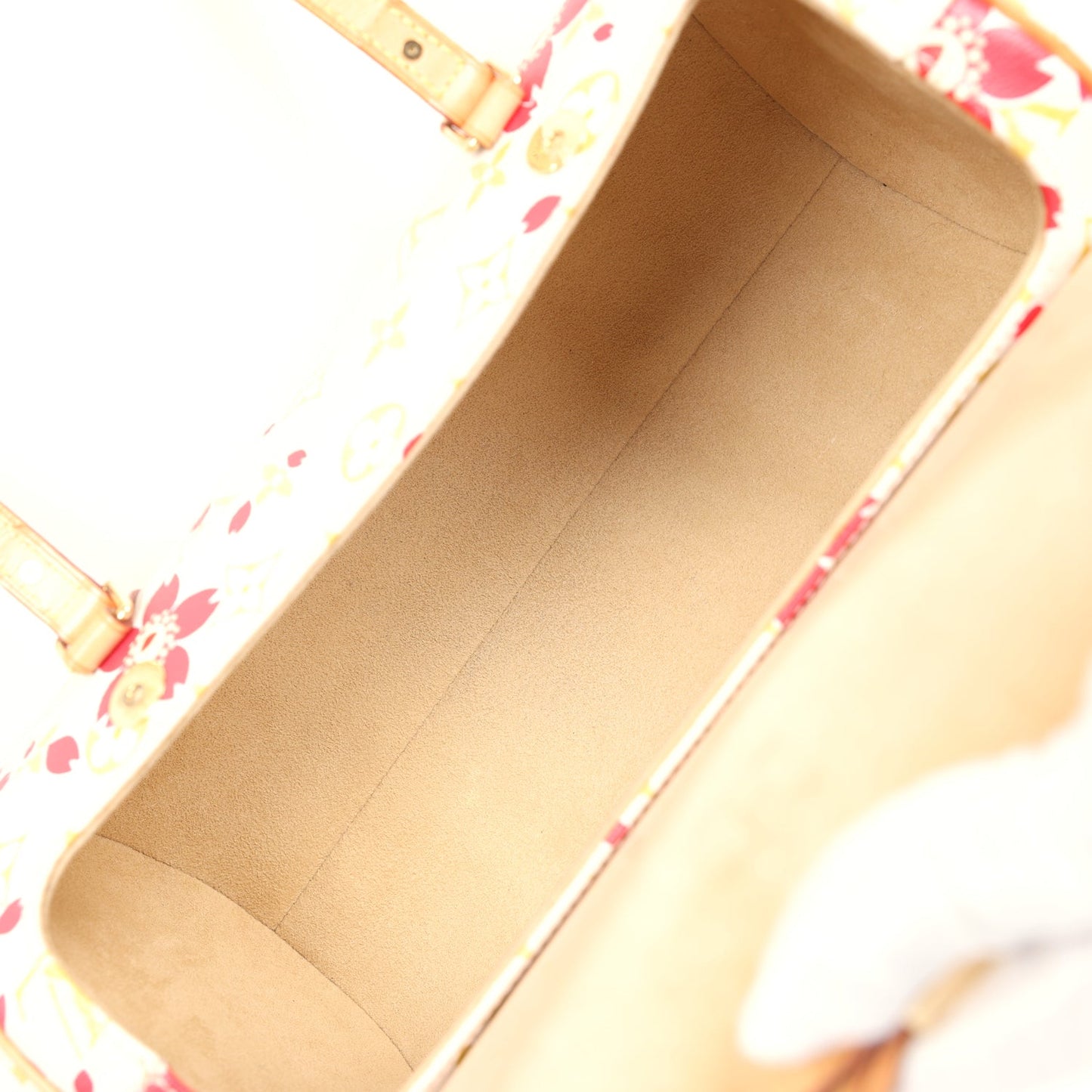 Louis Vuitton X Takashi Murakami Red Cherry Blossom Papillon Gold Hardware