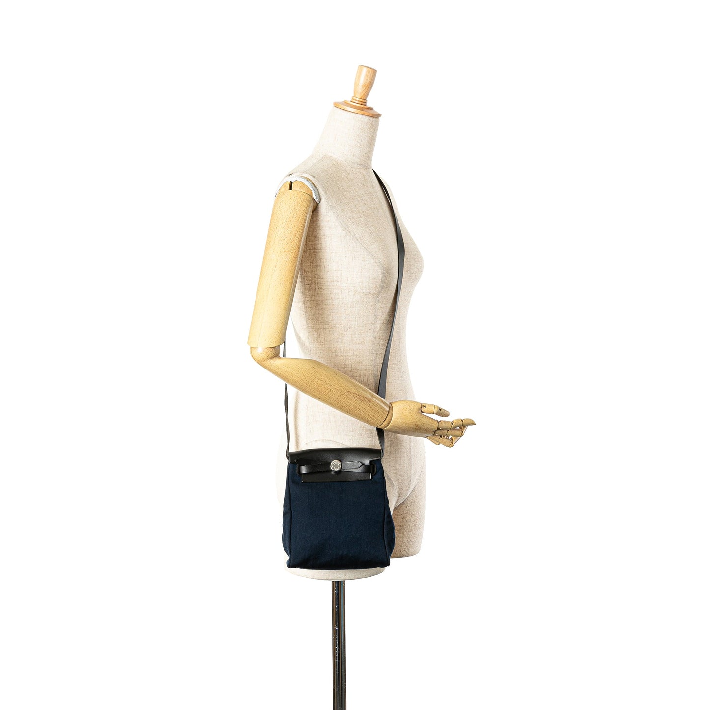 Hermès Toile Herbag TPM Blue