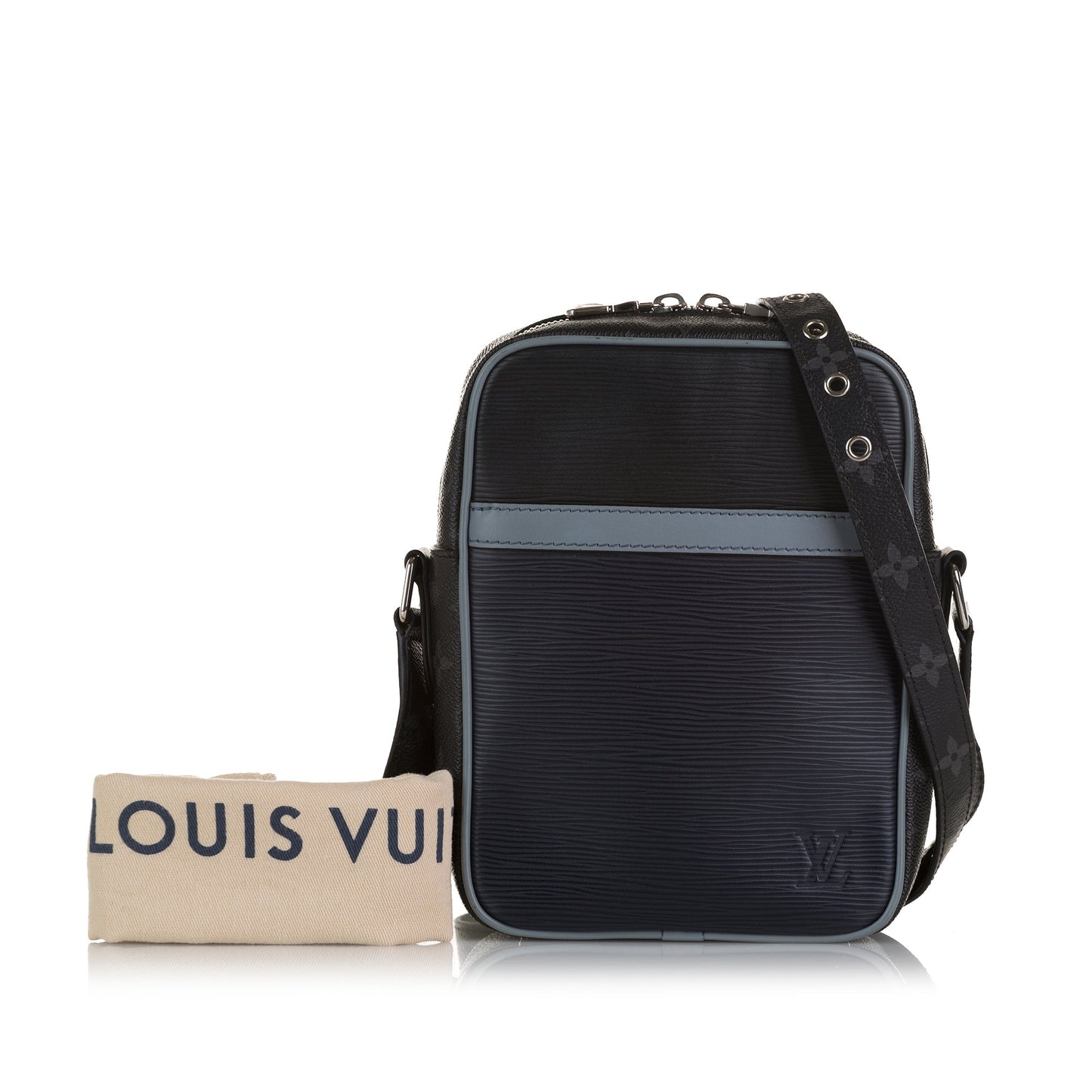 Louis Vuitton Epi Monogram Danube PM Blue