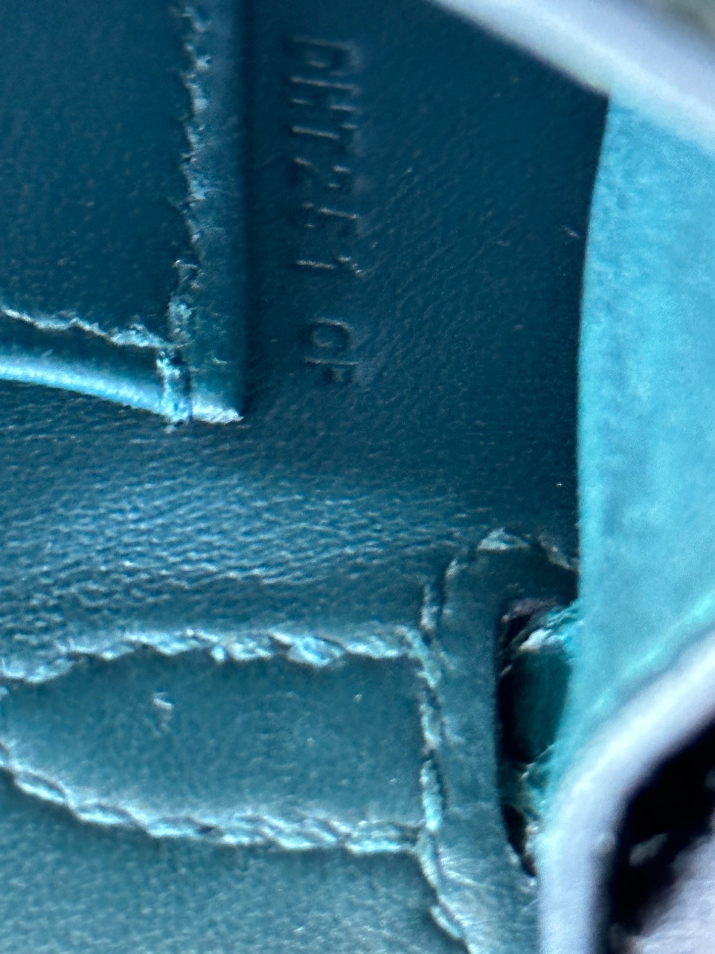 Hermes Vert Green Shiny Porous Crocodile Mini Kelly 20