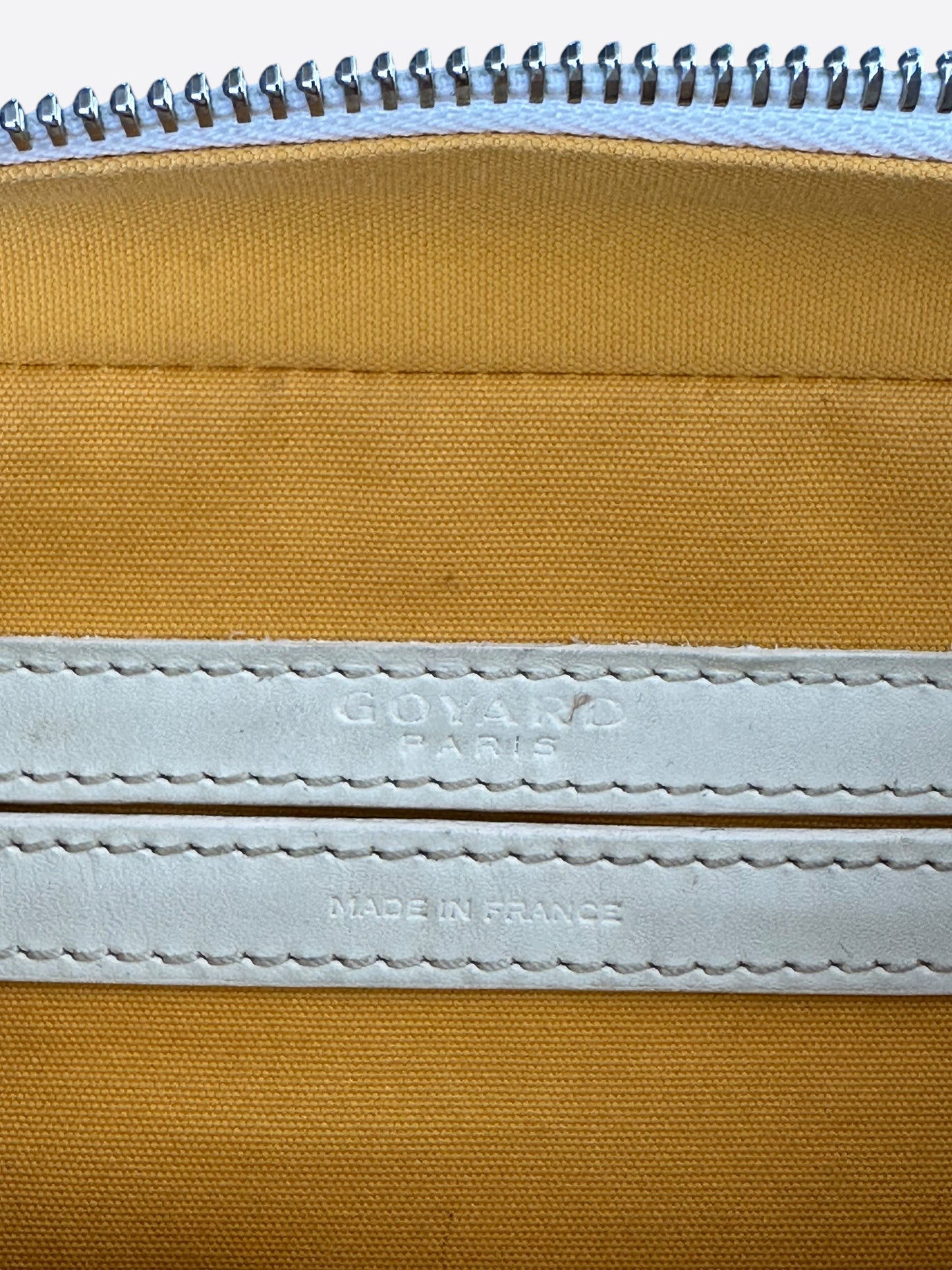 Goyard White Cap Vert Messenger Bag