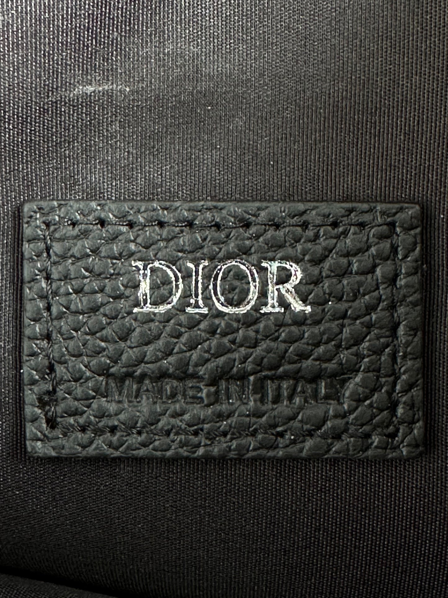 Dior Beige Oblique Saddle Bag
