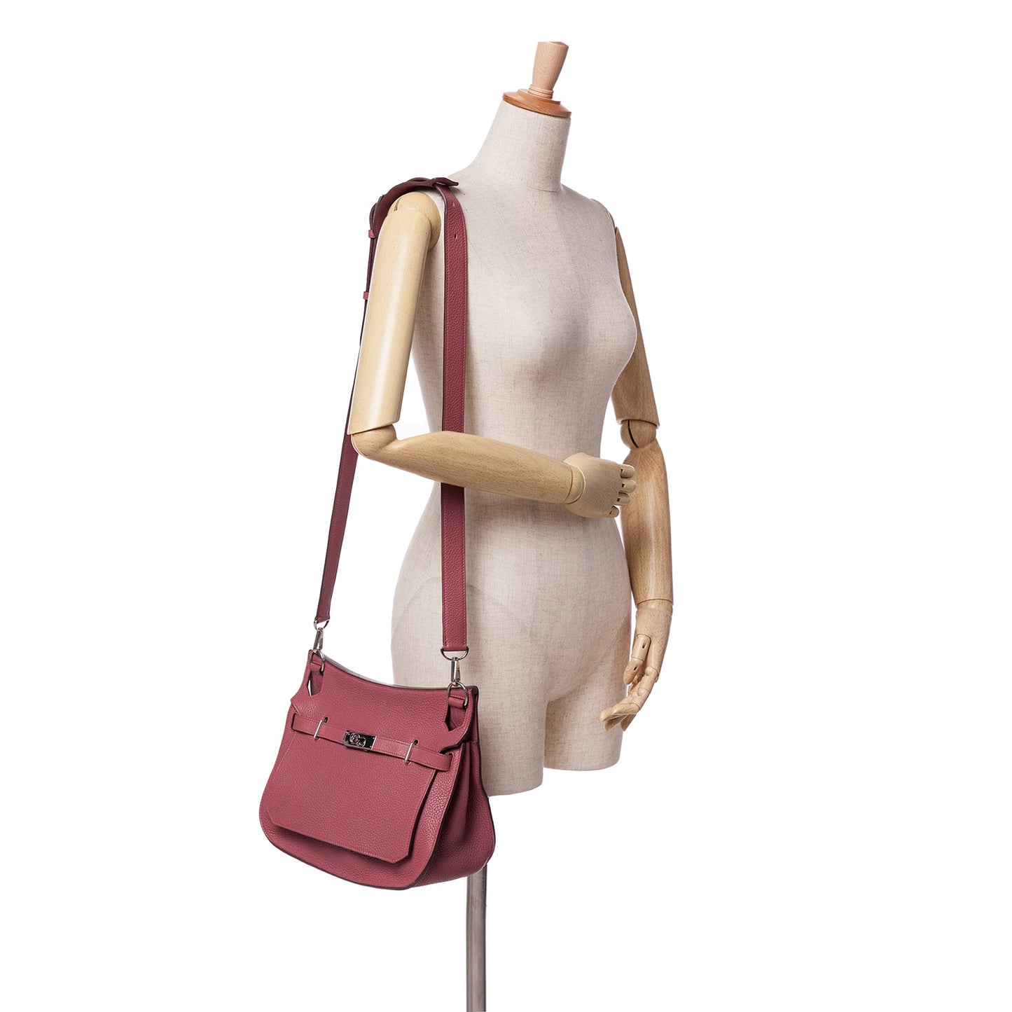 Hermès Clemence Jypsiere 28 Pink