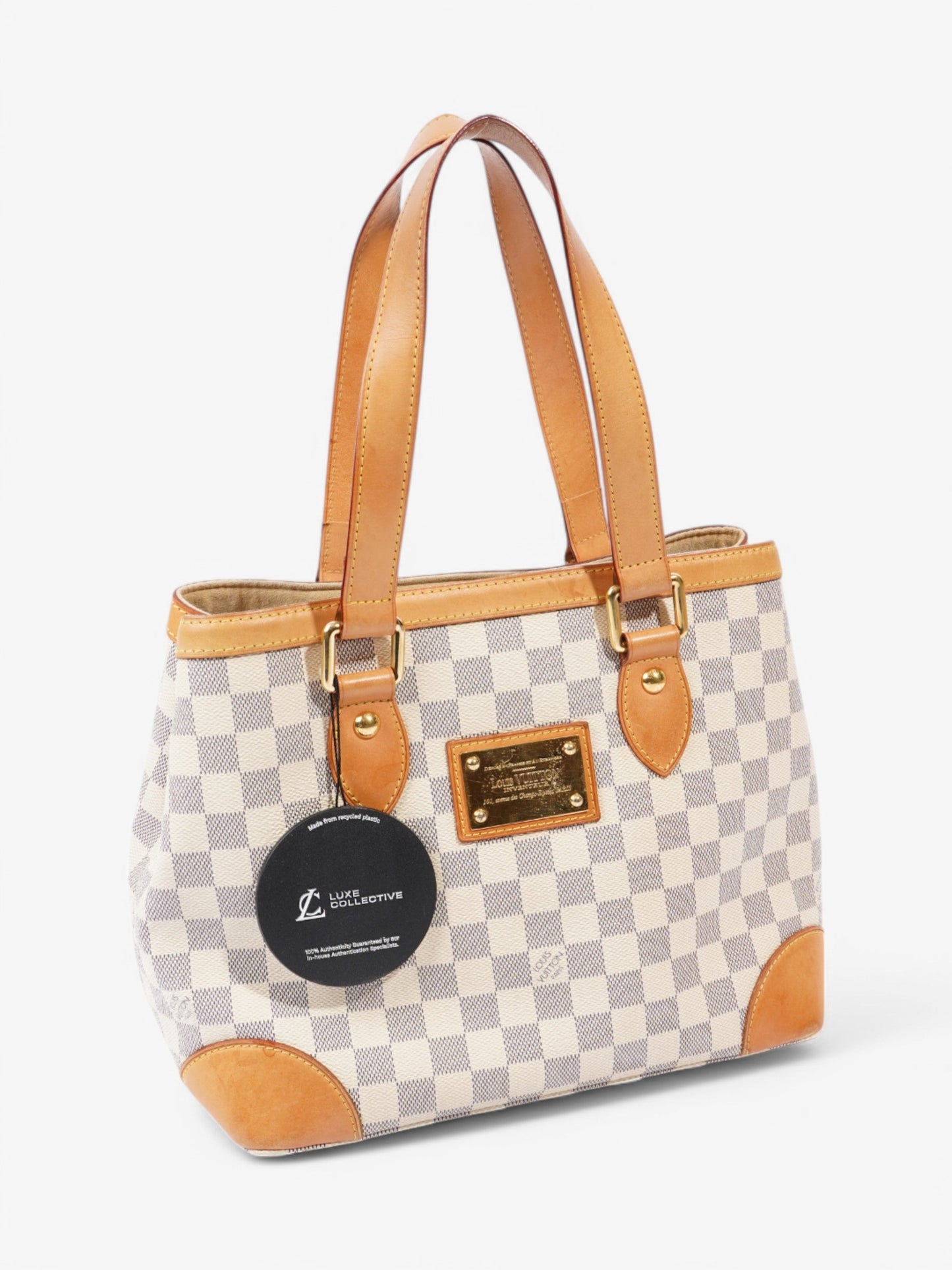 Louis Vuitton Hampstead Damier Azur Coated Canvas PM