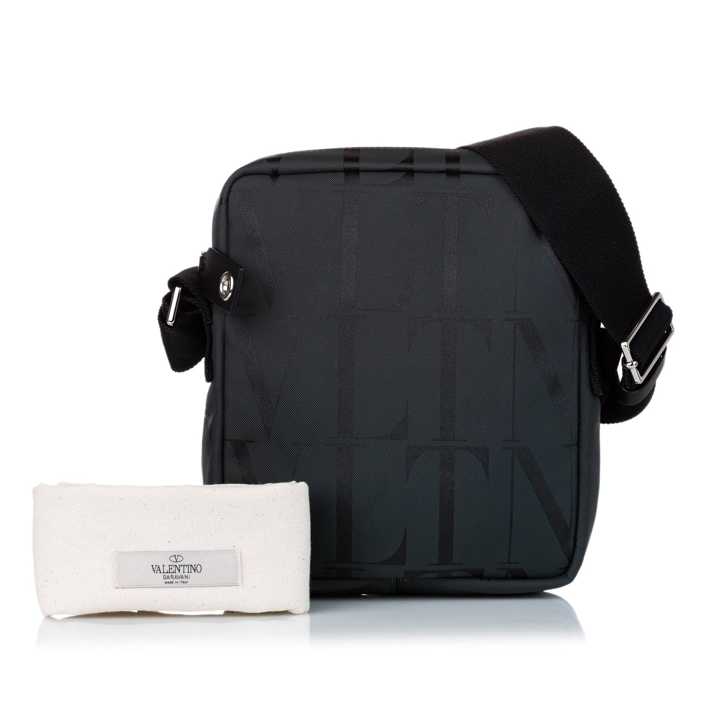 Valentino VLTN Times Crossbody Bag Gray