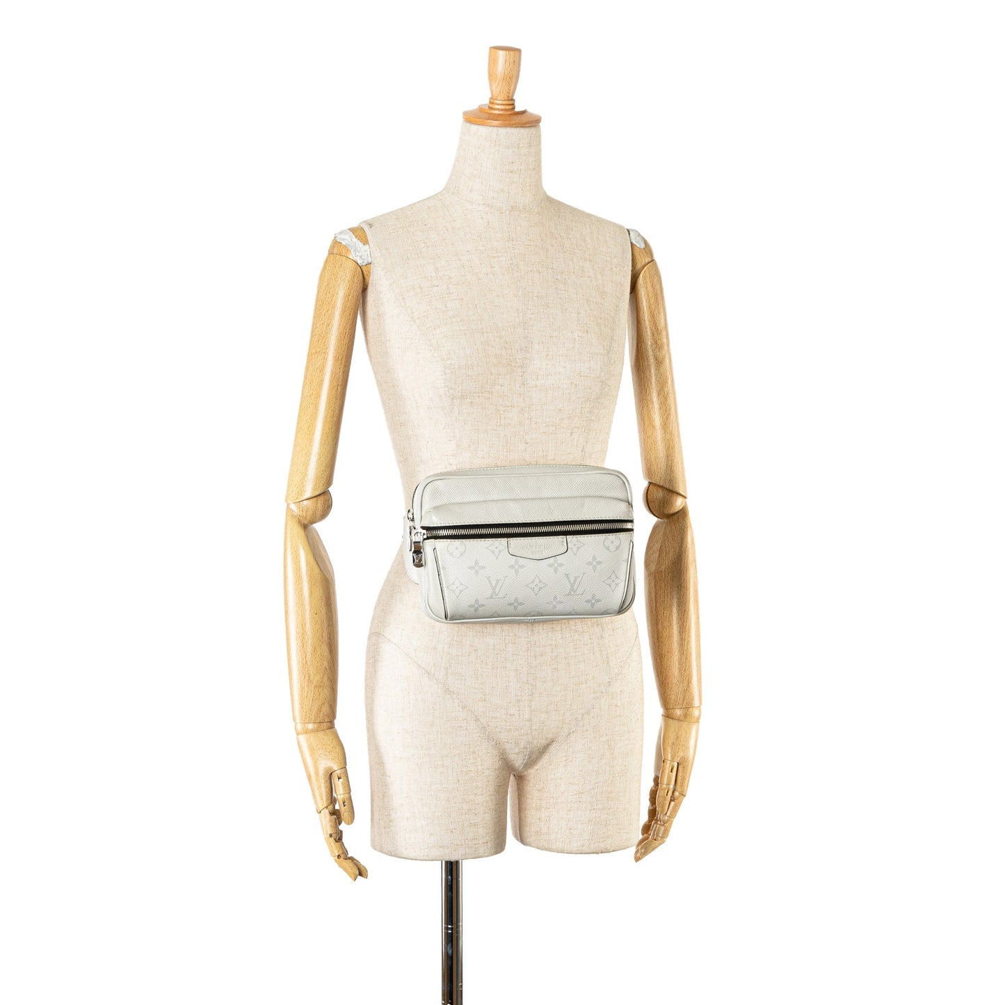 Louis Vuitton Monogram Taigarama Outdoor Bumbag White