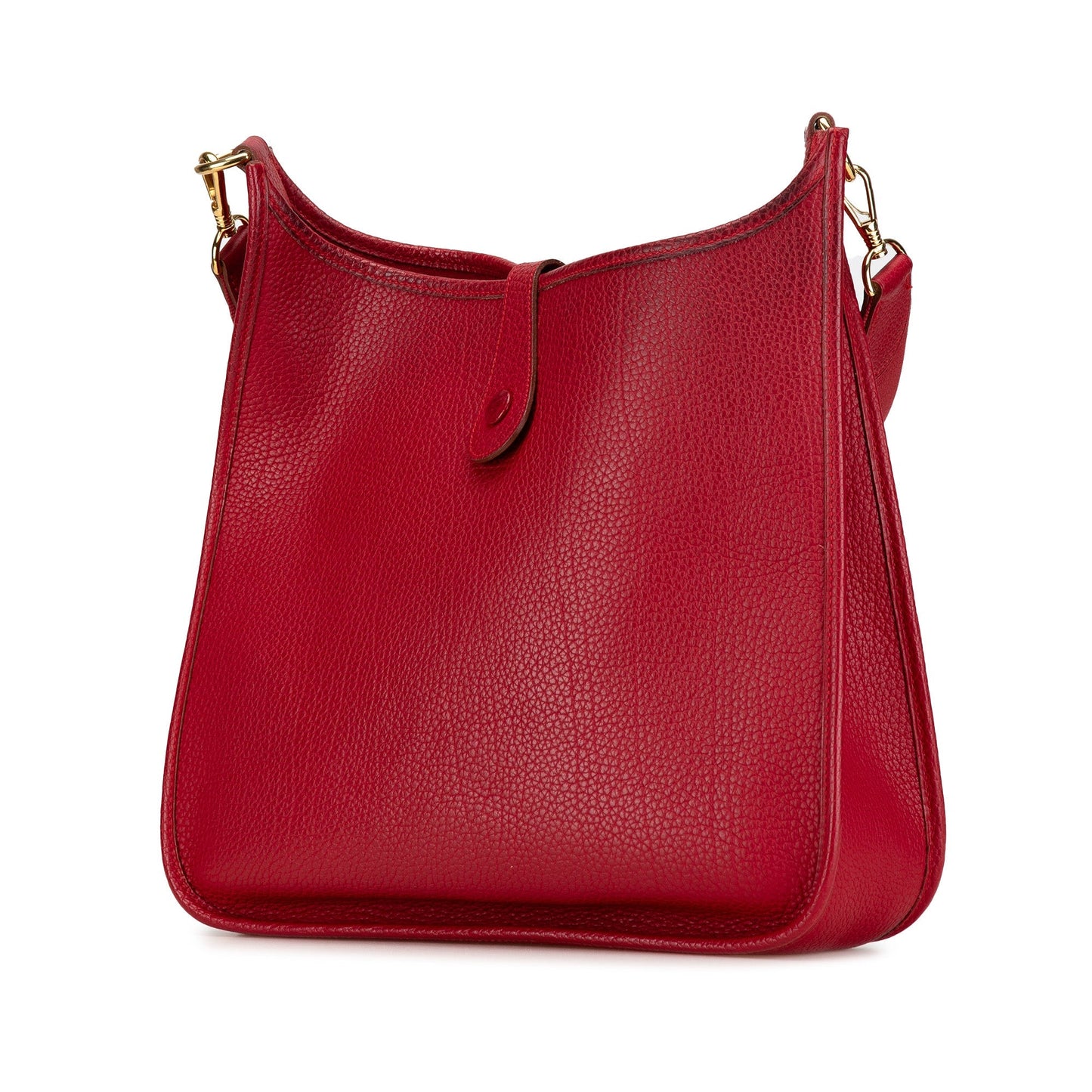 Hermès Taurillon Clemence Evelyne I GM Red