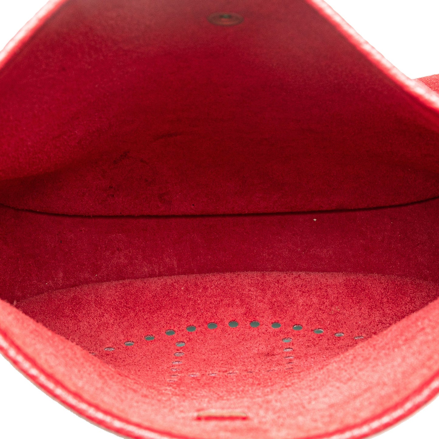 Hermès Taurillon Clemence Evelyne I GM Red
