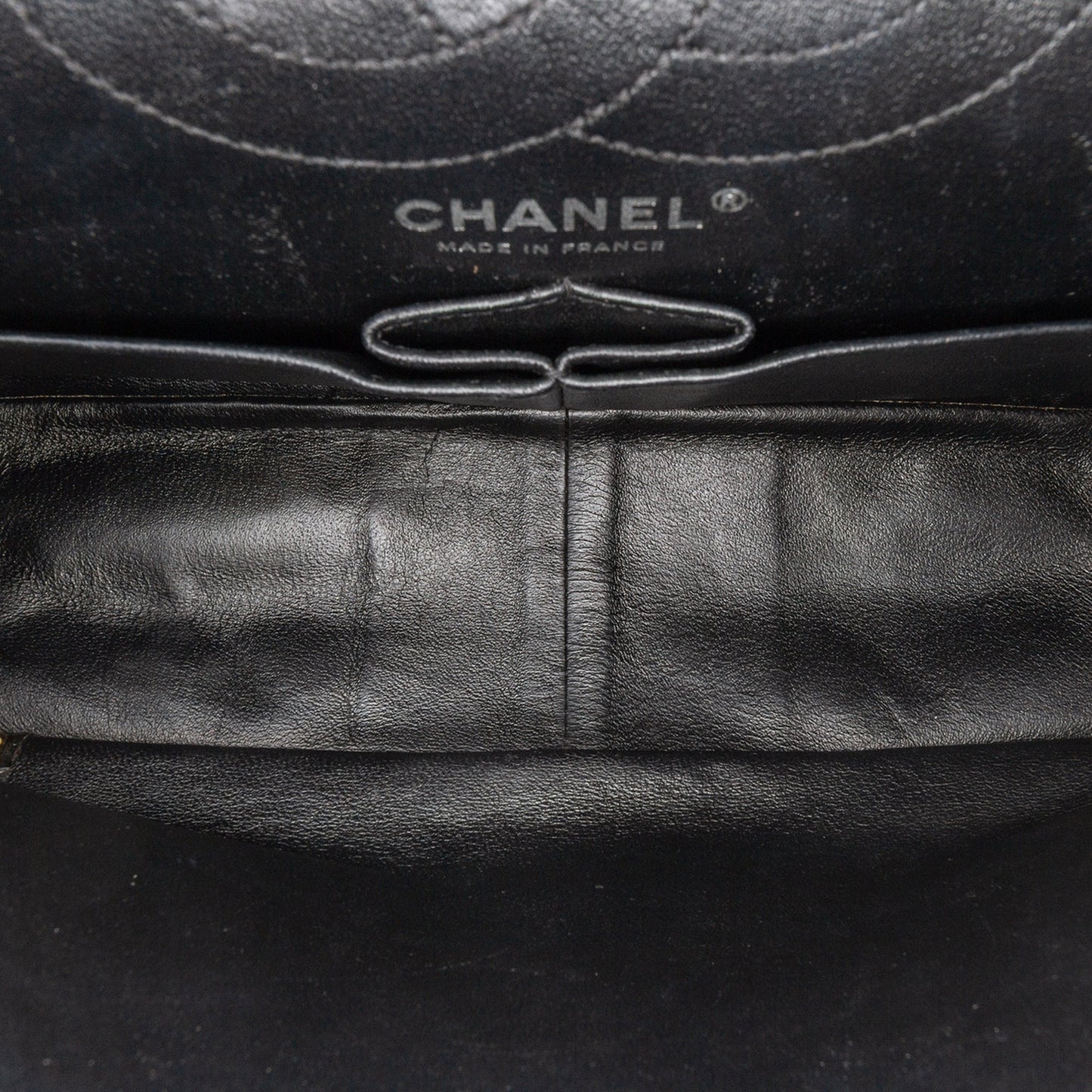Chanel Quilted Patent Caviar 2.55 Reissue Flap 226 Black