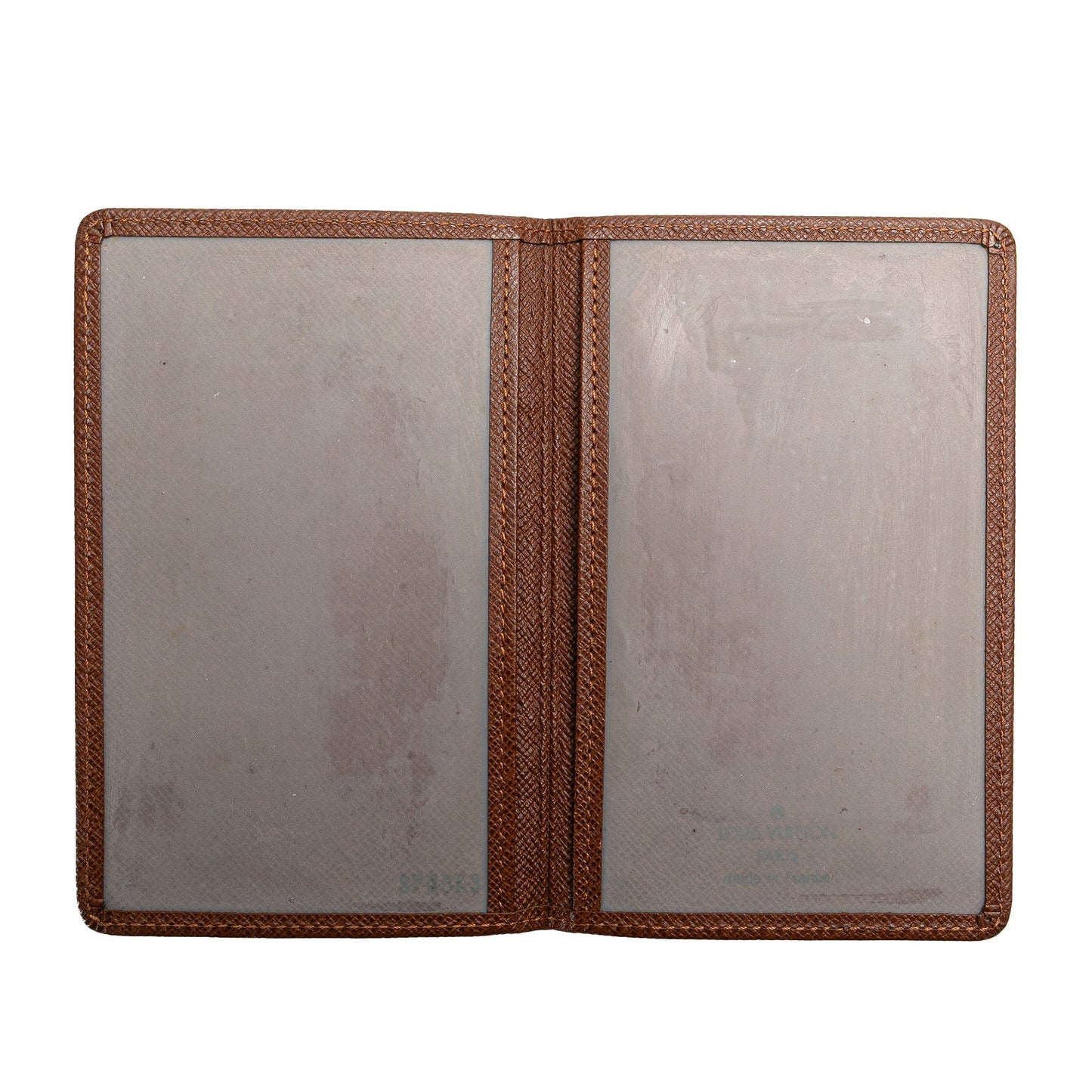 Louis Vuitton Monogram Porte Papier Zipped Wallet Brown