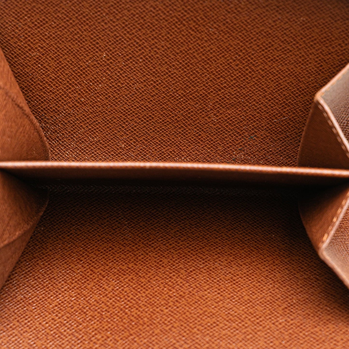 Louis Vuitton Monogram Porte Papier Zipped Wallet Brown