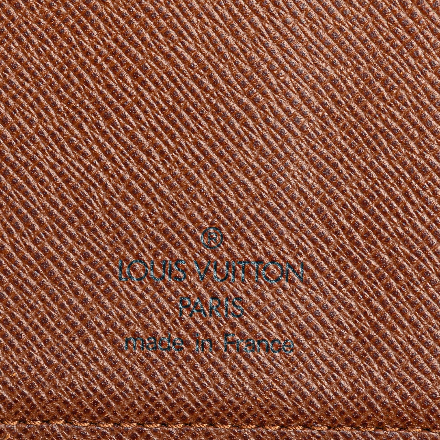 Louis Vuitton Monogram Porte Papier Zipped Wallet Brown