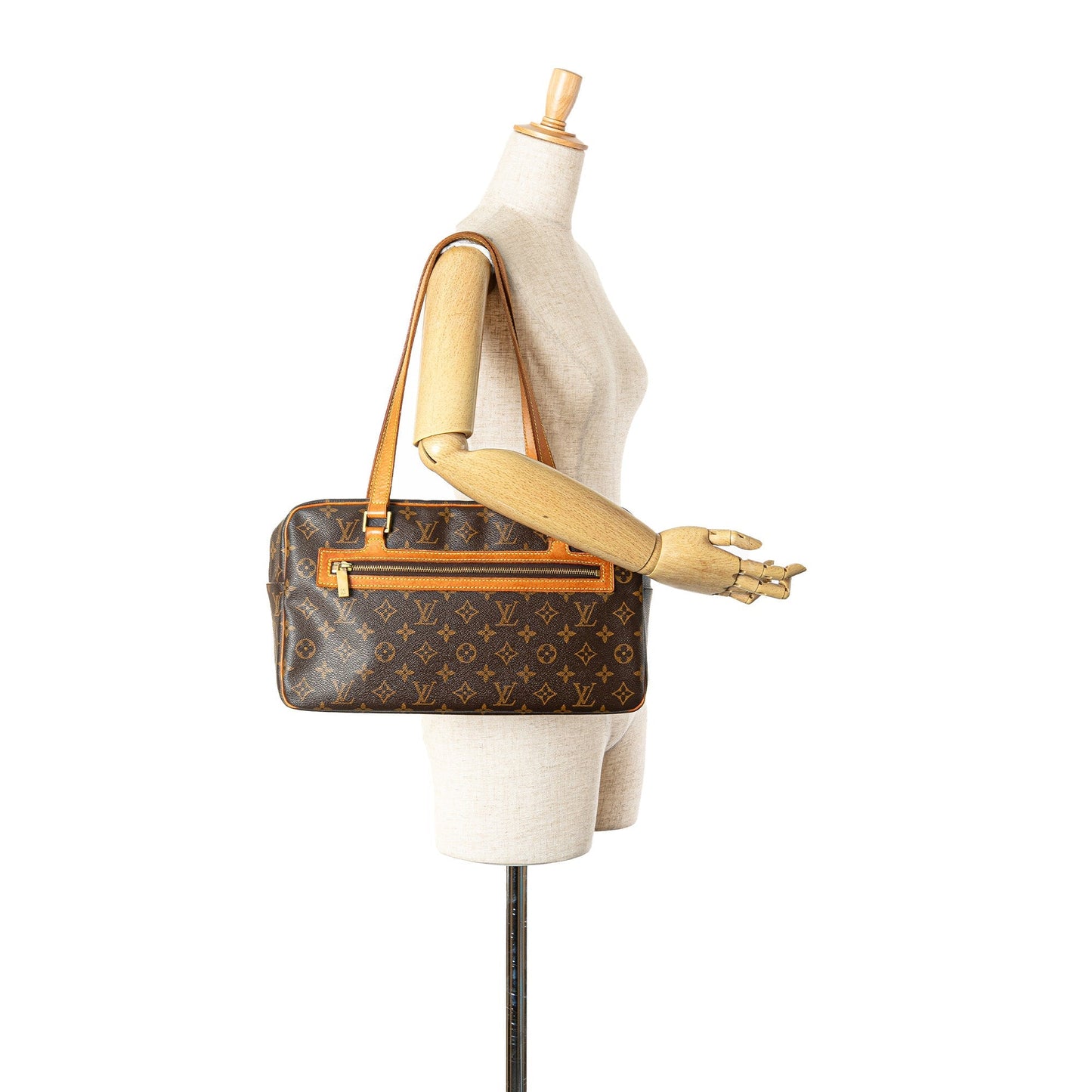 Louis Vuitton Monogram Cite GM Brown