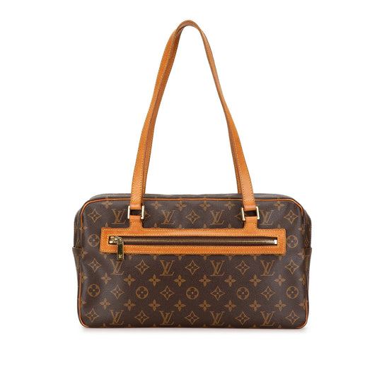 Louis Vuitton Monogram Cite GM Brown