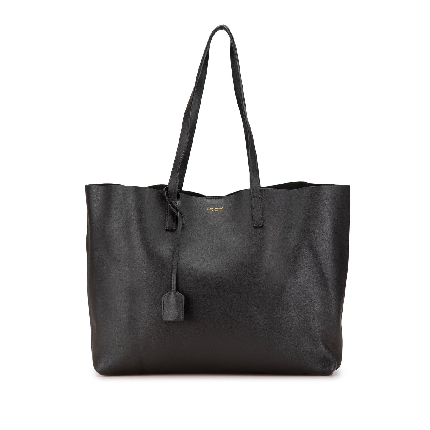 Saint Laurent Large East/West Shopping Tote Gray