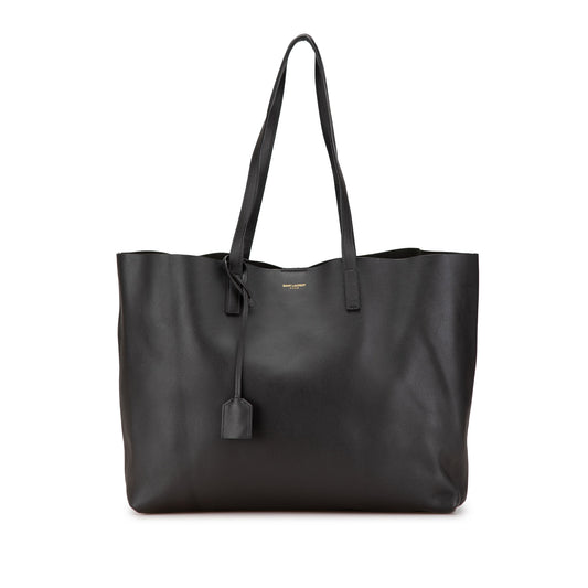 Saint Laurent Large East/West Shopping Tote Gray