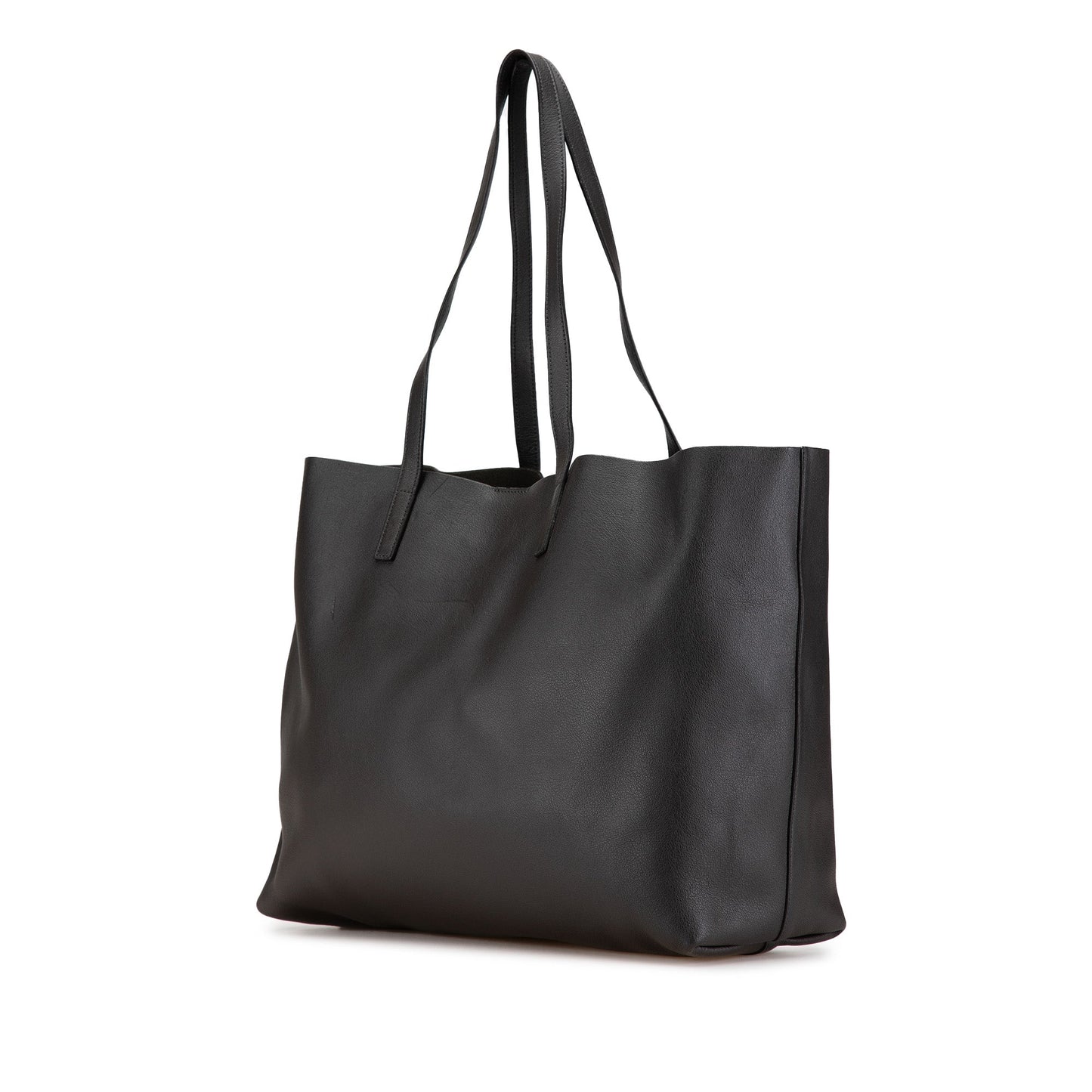 Saint Laurent Large East/West Shopping Tote Gray