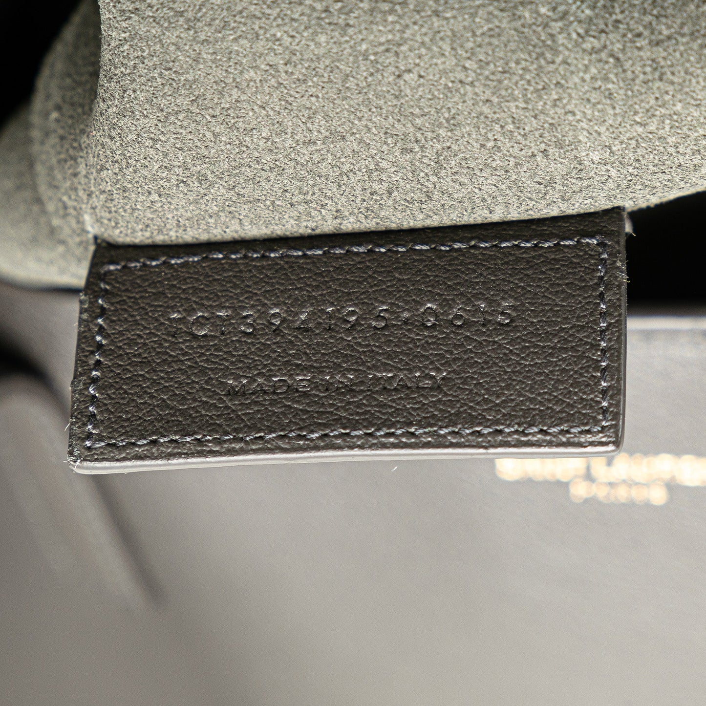 Saint Laurent Large East/West Shopping Tote Gray