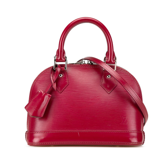 Louis Vuitton Epi Alma BB Pink