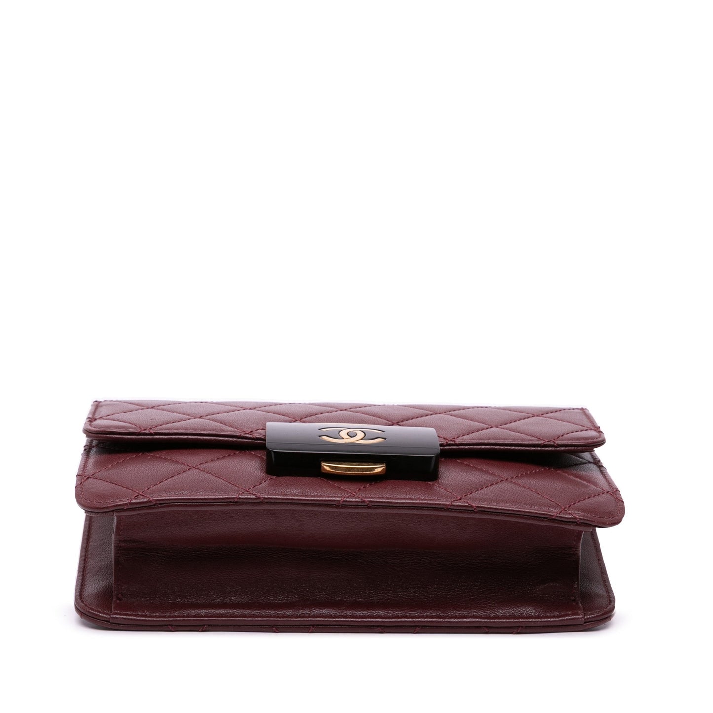 Chanel Mini Lambskin Beauty Lock Flap Red