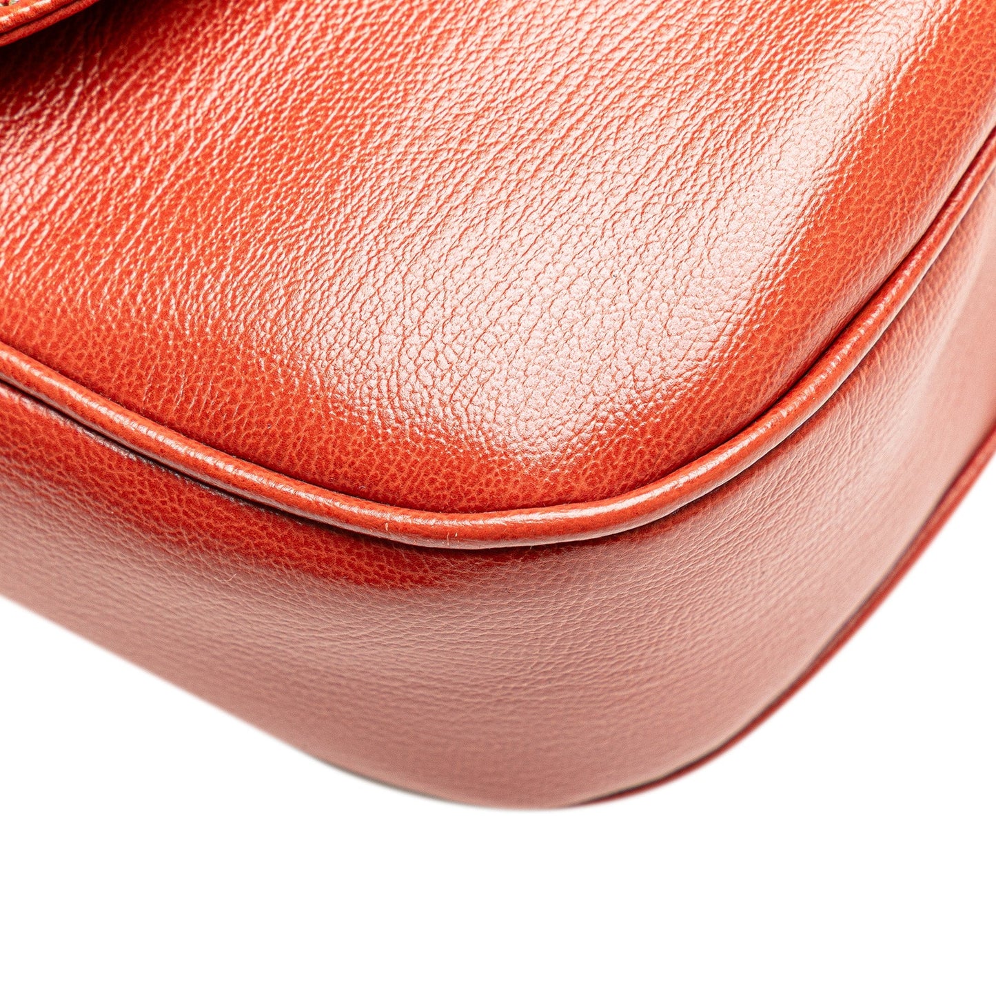 LOEWE Leather Velazquez Satchel Red