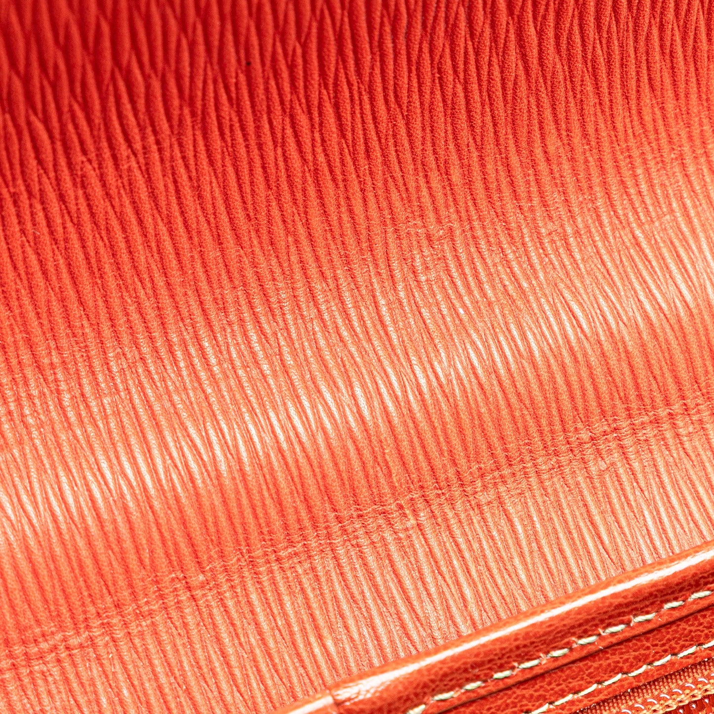LOEWE Leather Velazquez Satchel Red