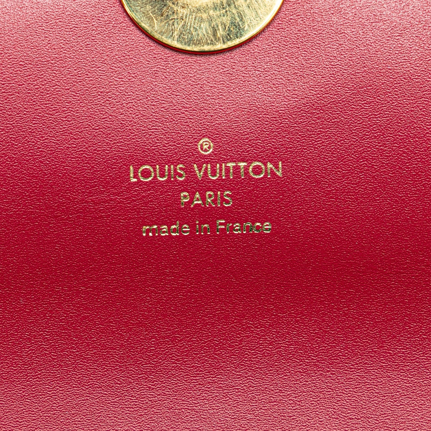 Louis Vuitton Monogram Flore Wallet On Chain Brown