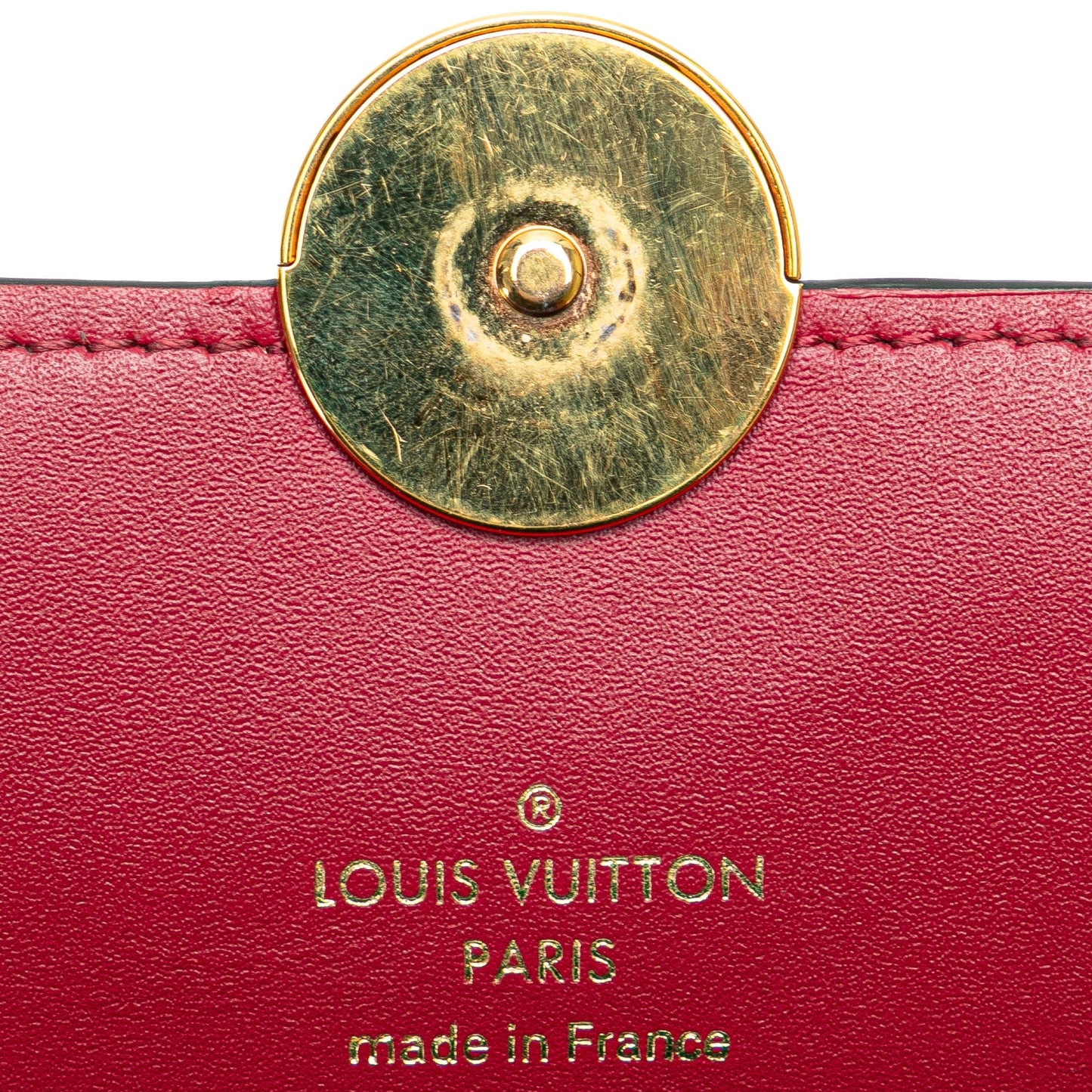 Louis Vuitton Monogram Flore Wallet On Chain Brown