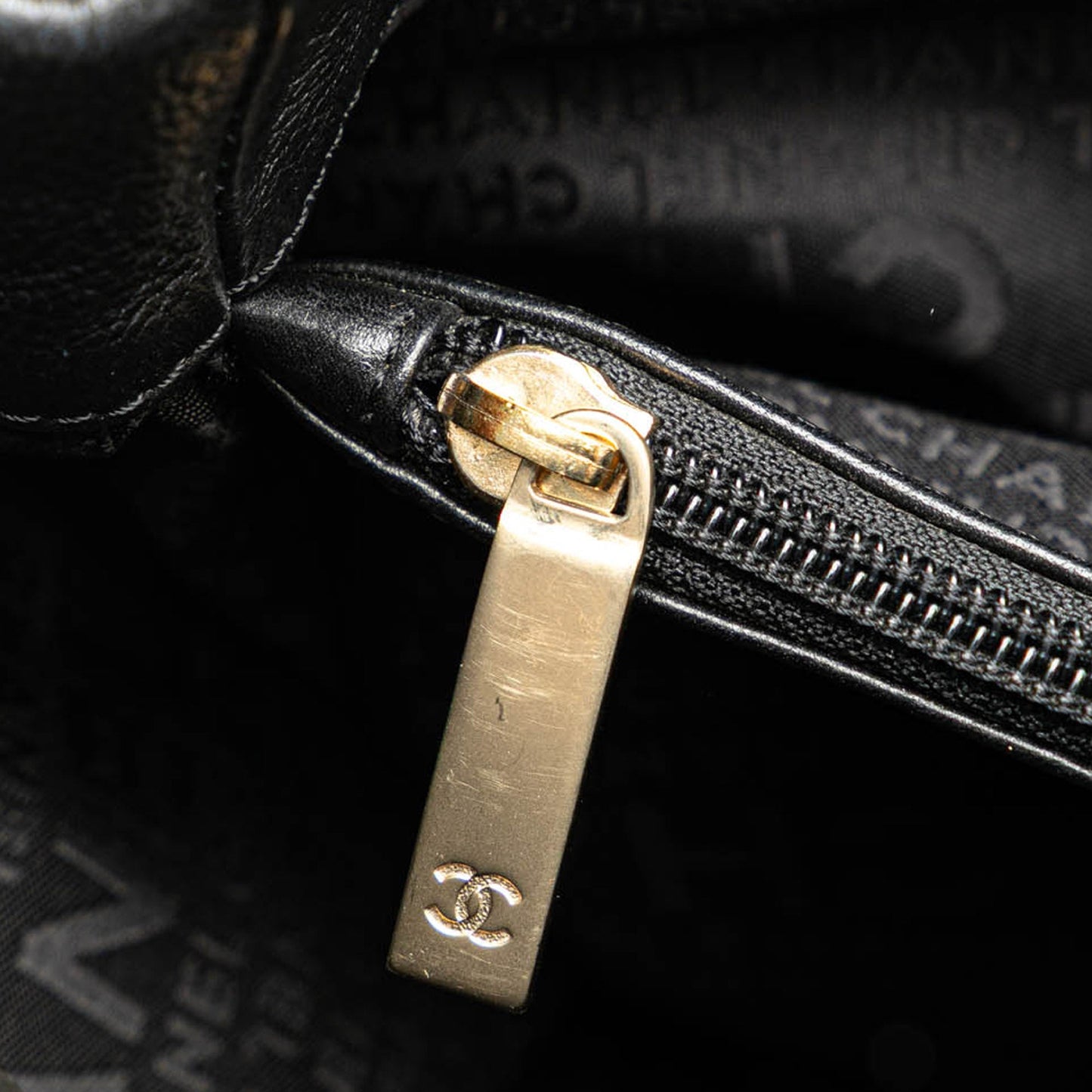 Chanel CC Caviar Tote Black