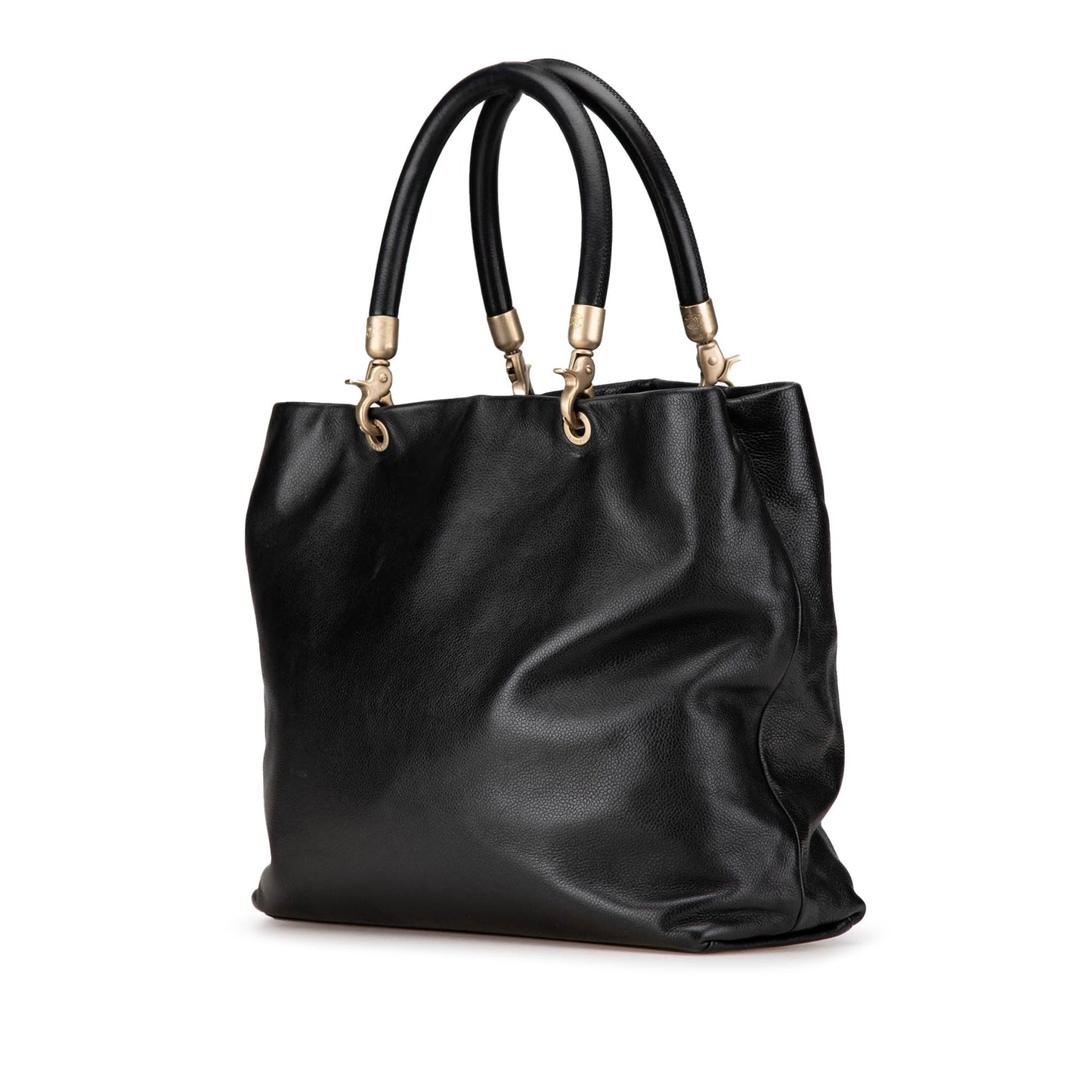 Chanel CC Caviar Tote Black