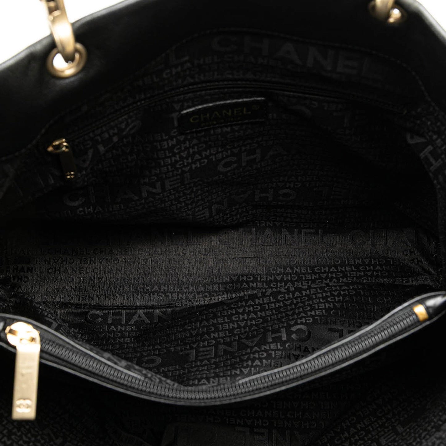 Chanel CC Caviar Tote Black