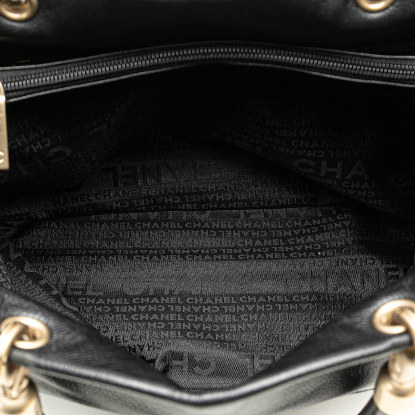 Chanel CC Caviar Tote Black