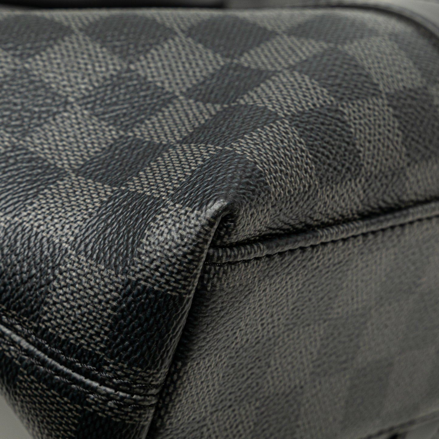 Louis Vuitton Damier Graphite Anton Tote Black