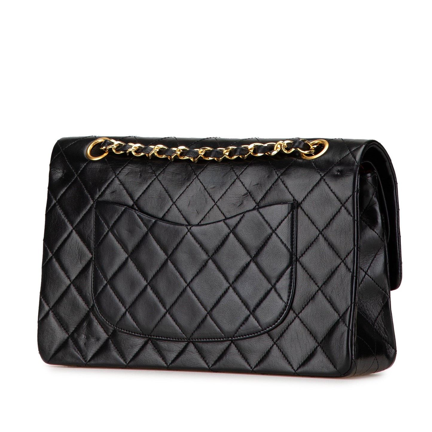 Chanel Medium Classic Lambskin Double Flap Black