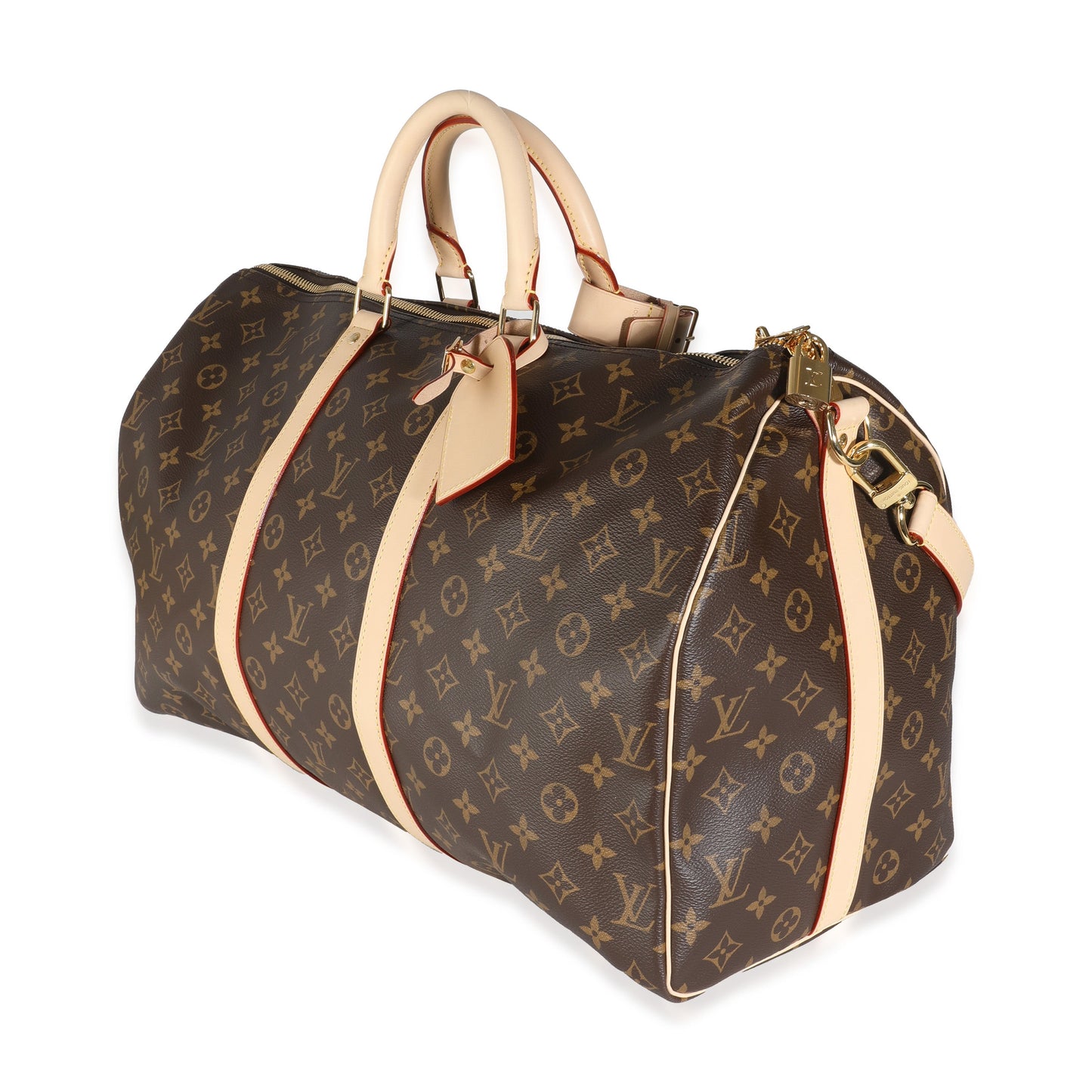 Monogram Canvas Keepall Bandouliere 50