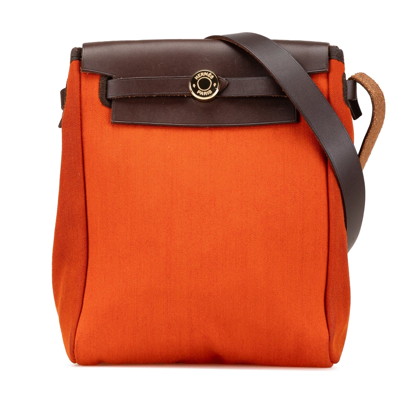 Hermès Toile Herbag TPM Orange