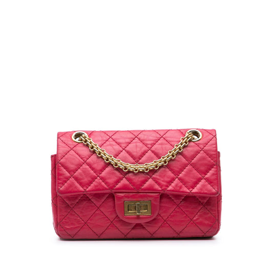 Chanel Mini Reissue 2.55 Calfskin Flap Pink