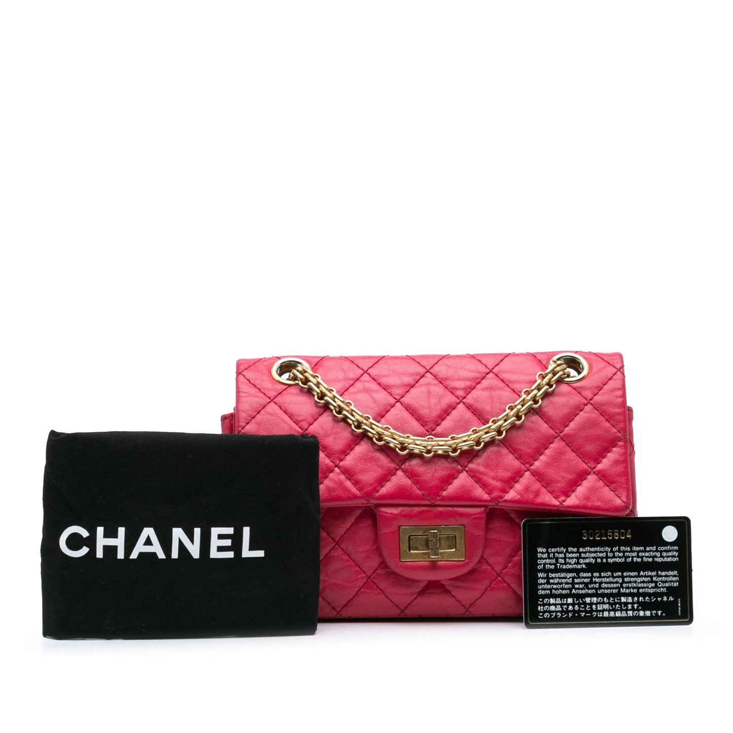 Chanel Mini Reissue 2.55 Calfskin Flap Pink