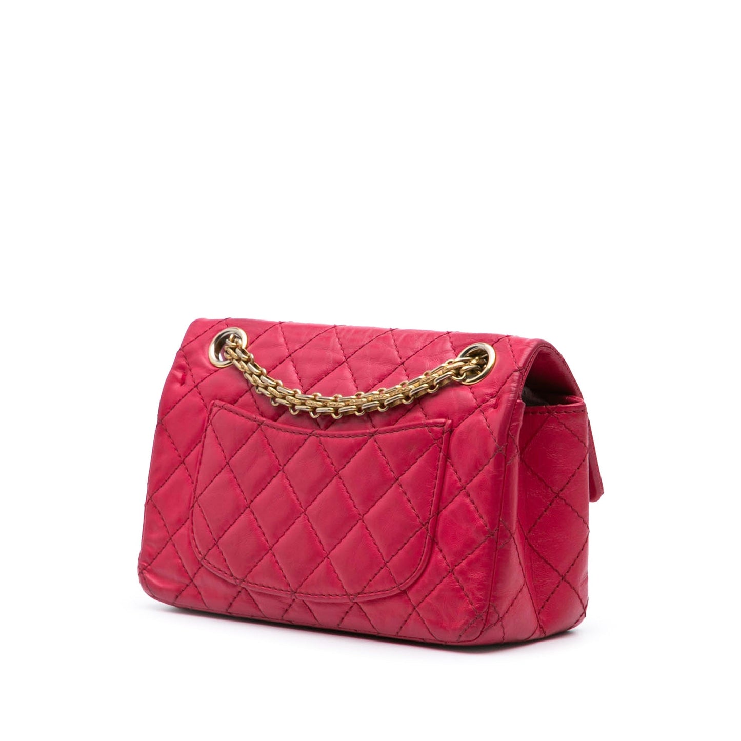 Chanel Mini Reissue 2.55 Calfskin Flap Pink